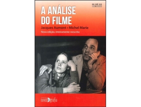 Livro A Análise do Filme de Jacques Aumont e Michel Marie