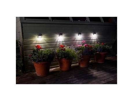 Luz de Parede Smart Garden Plástico 3 Lm (4 Unidades)