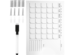 Calendário Mural Acrílico Hebdomadaire Léger Et Solide Pour Bureau Ou Boutique, Tableau De Planification Sans