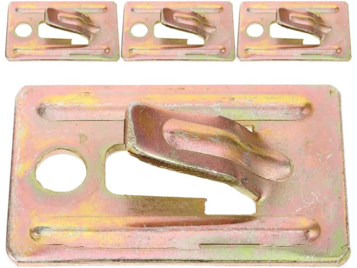 Suporte De Parede Aquecedor Água Com Alta Capacidade Carga, Design Antiderrapante, Acabamento Em Aço Dourado,