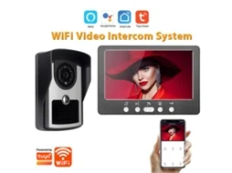 Laxiscreed Campainha De Vídeo Wifi Inteligente Com Câmera E Intercom De Áudio Bidirecional