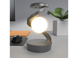 Luz Noturna Canelada Rotativa Com Carregamento Cabeceira