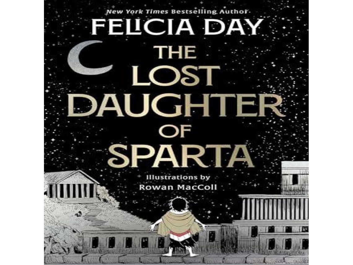 Livro Lost Daughter of Sparta de Felicia Day (Inglês)