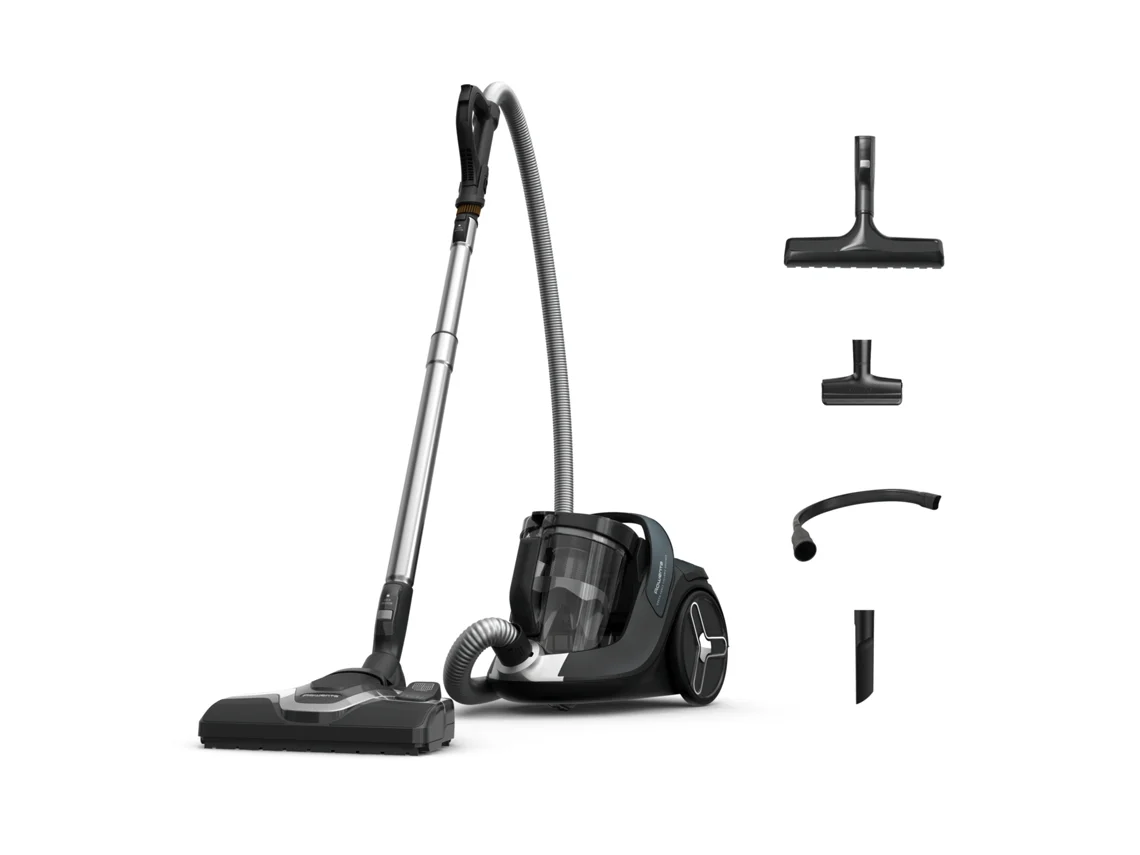 Aspirador sem Saco ROWENTA Green Force Cyclonic Effitech+ RO7C71EA (Outlet Grade A - 66 dB - Depósito 2.5 L)