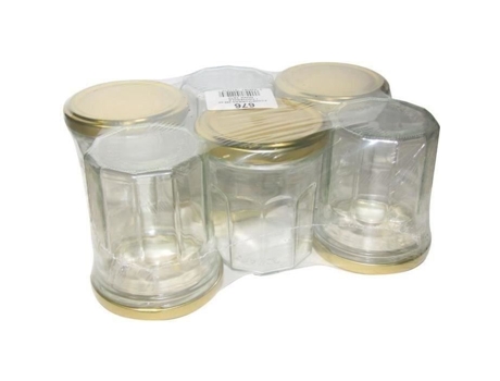 Astigarraga Kit Line 200ml Conjunto com 6 Tampas Douradas Vidro e Metal Astigarraga Kit Line