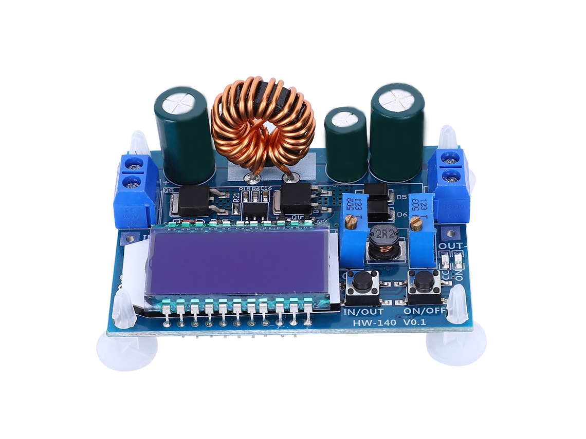 Laxiscreed Módulo Buck-boost Com Tela Lcd Para Tensão E Corrente Constantes