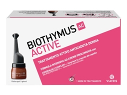 Biothymus Ac Active Tratamento Ativo Anticaduta Mulher 10 Fialas Biothymus