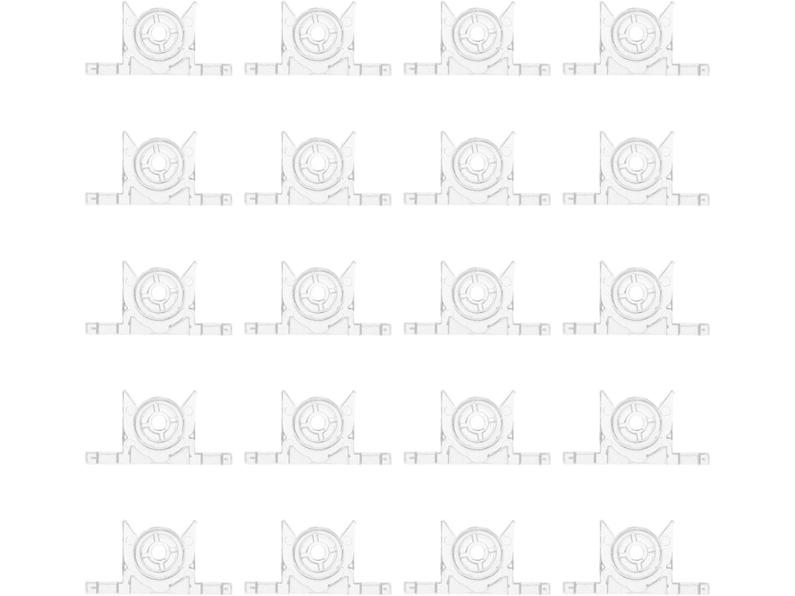 Conjunto De 20-fechos Plástico Para Portas Armário, Com Parafusos Para Fechamento Silencioso E Seguro, Resistentes E