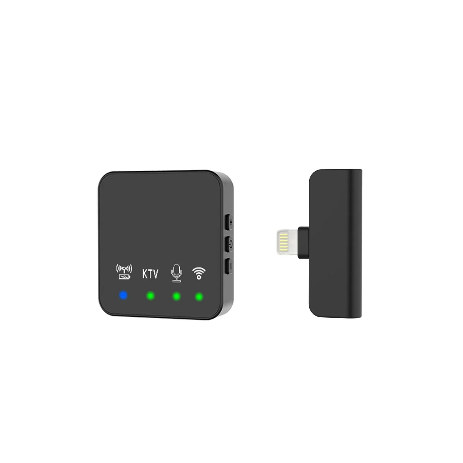 Microfone de Lapela Sem Fio, Mini Microfone Portátil para Gravação de Áudio e Vídeo. MDUG