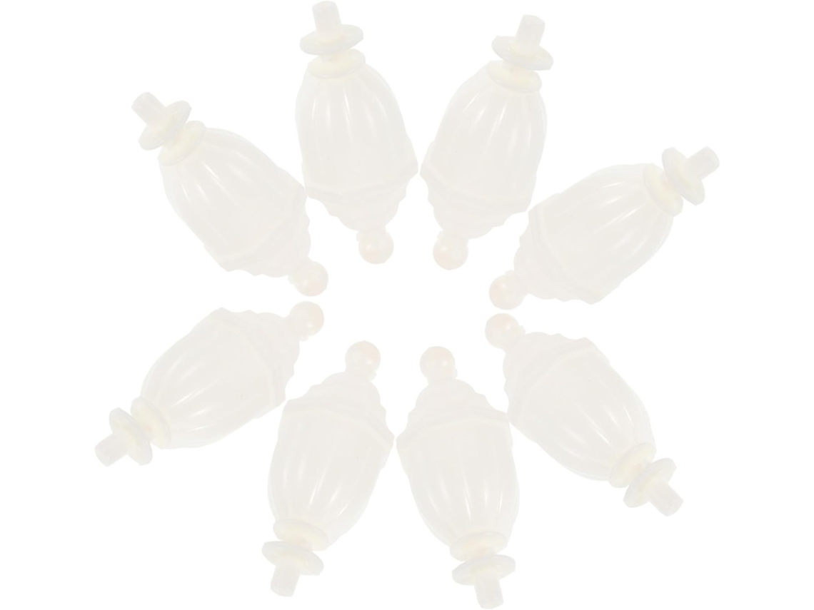 Conjunto De 8 Peças Suporte Decorativo Para Mosquiteiro, Acessórios De Plástico Para Mosquiteiro, Instalação Rápida E