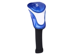 Capa BRILVIBERA para Taco de Golfe em Pu Azul com Algodão Elástico (Nº 5)