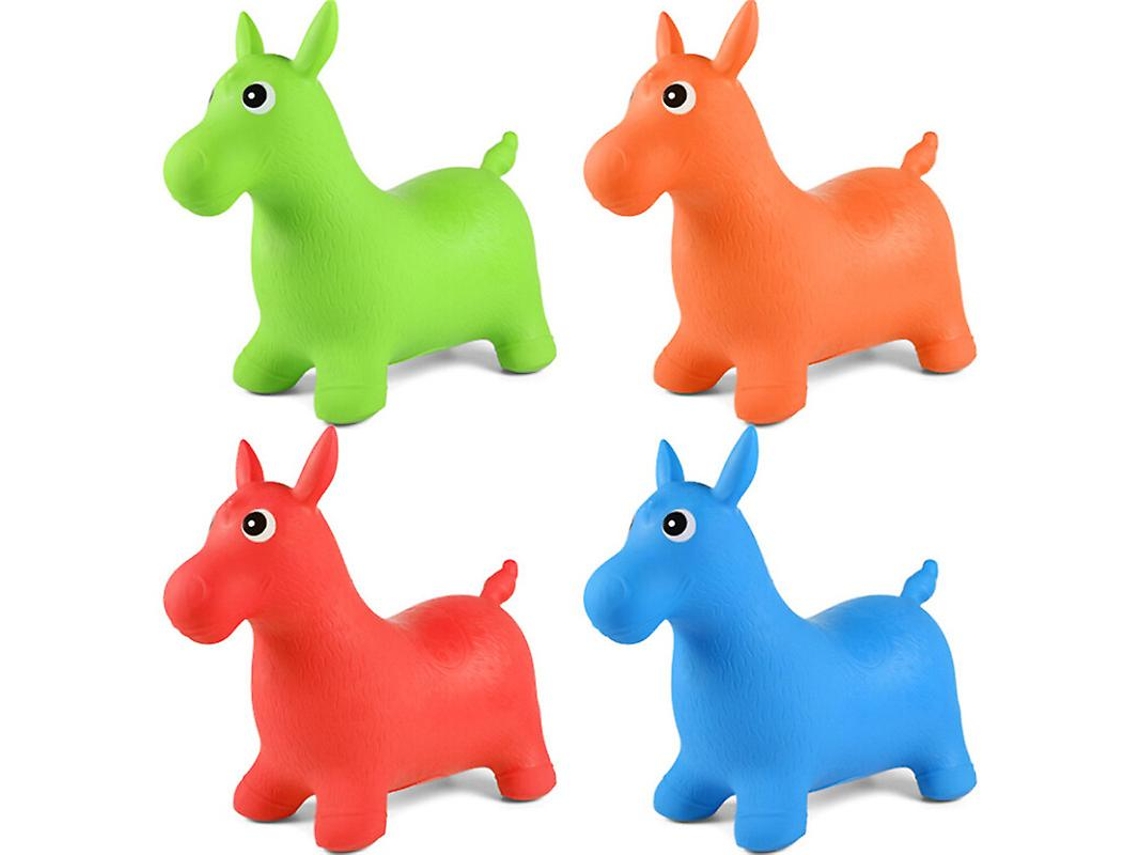 Presente De Natal Criativo Para Bebês Brinquedos Infláveis ​​saltando Cavalos Crianças Brinquedos Esportivos Hengjian