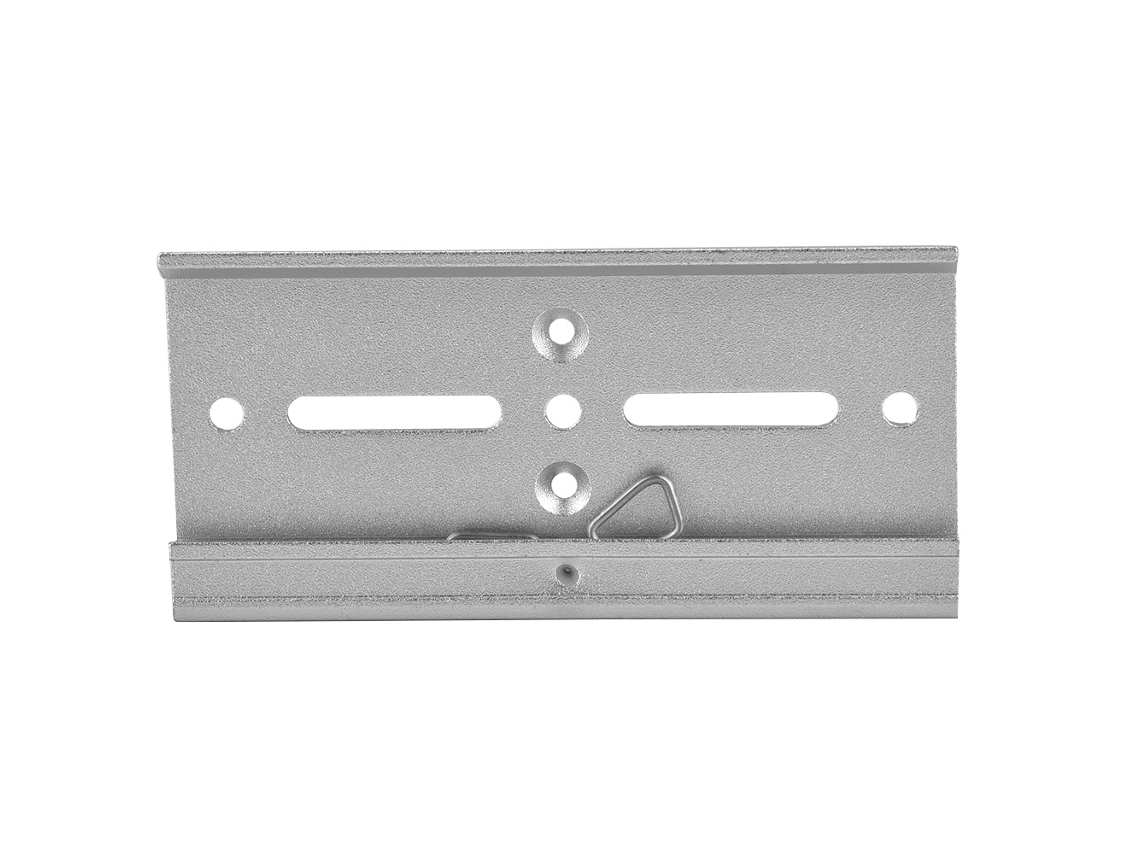Pinza Fija Para Rail Din De Aluminio 35mm Clip Para Montaje De Relés