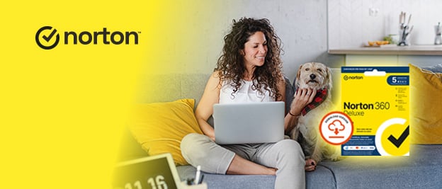 20% desconto em Software NORTON 360 Deluxe 5 Dispositivos