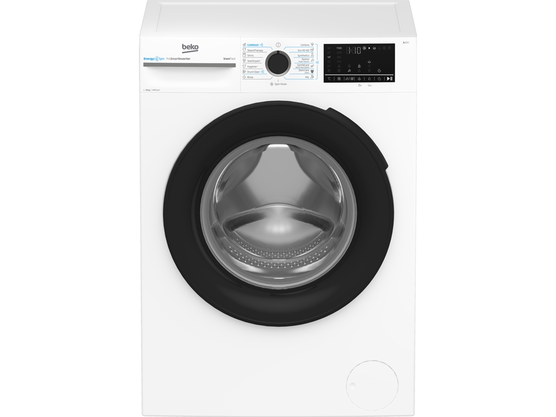 Beko B300 Bm3wfu410415wb Máquina De Lavar Carregamento Frontal 10 Kg 1400 Rpm Branco