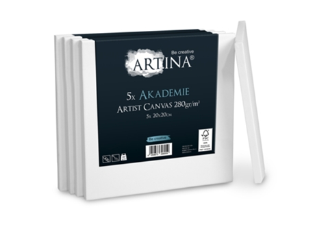 Moldura de Maca de Academia 20X20Cm Fsc 5Pcs ARTINA