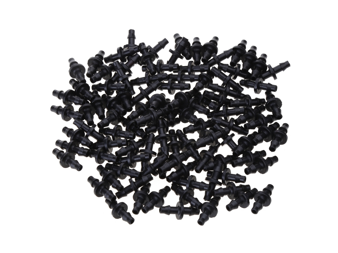 100un Mangueira Gotejadora 4/7mm 7mm Jardim