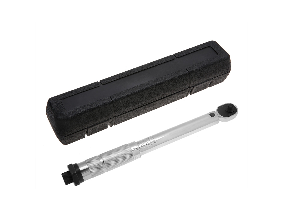 Chave de Torção Ajustável 1/4'' Acionamento Quadrado 5kg Reversível | S/MARCA