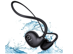Auriculares YIZHOOD True Wireless Bluetooth à Prova de Água Preto