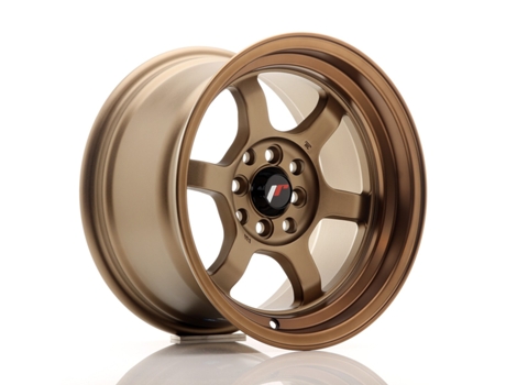 Jante para Carros Japan Racing Jr12 15''X8,5 Et 13 4X100 4X114,3 Cb 73,1 Bronze