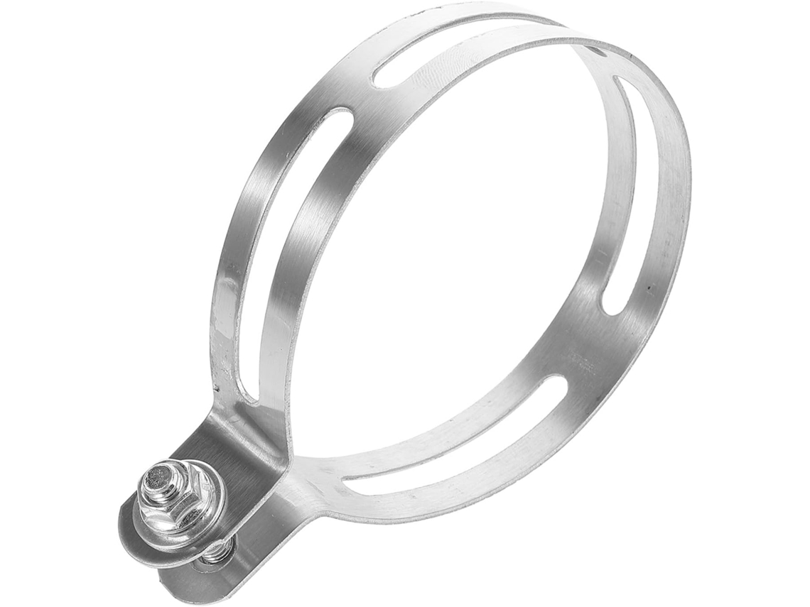 Braçadeira E Suporte De Metal Resistentes Para Escapamento De Motocicleta, Diâmetro De Fixação