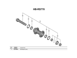 Shimano Hb-Rs770