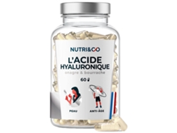 Nutri& Co Ácido Hialurônico de Prímula 60 Cápsulas NUTRI&CO