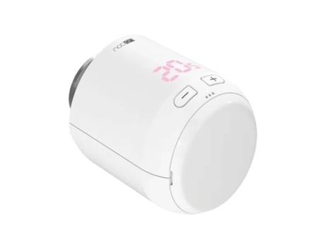 Cabeça De Válvula Termostática Com Controlo Remoto Branco Nodon