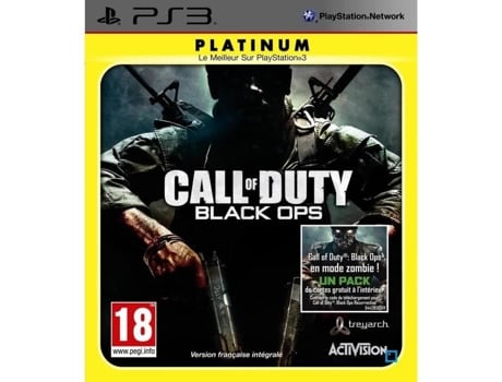 Jogo Call Of Duty Black Ops Platinum para Ps3