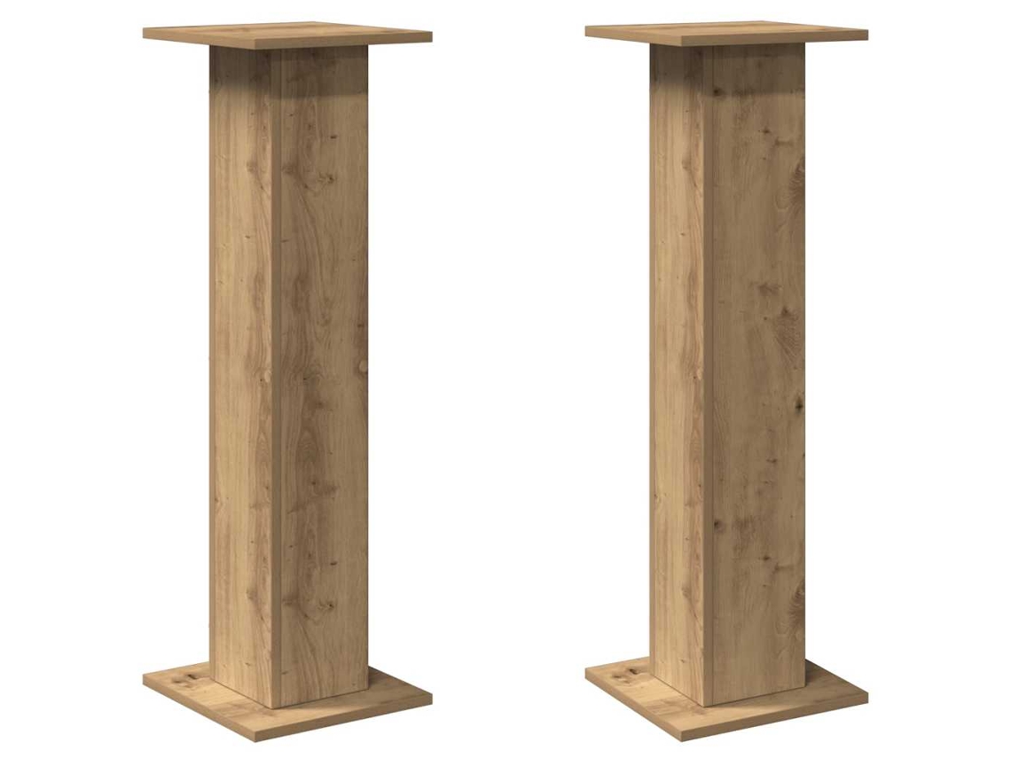 Speaker Stand, Speaker Stands Vidaxl Marrom Madeira Processada (30 X 30 X 95 Cm)