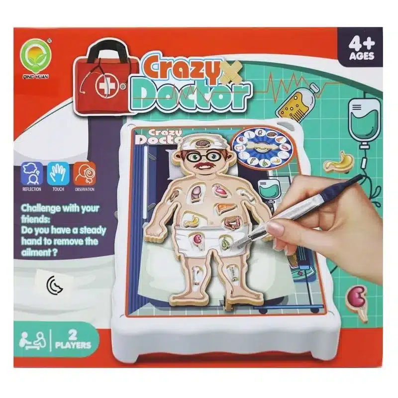 Juego De Mesa Operación Doctor Para 2 Jugadores 1295 3 Innovatoys Innovatoysp24