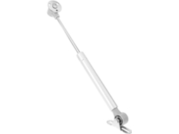 Dobradiça De Suporte Tampa Com Mola A Gás Levemolo, Em Metal E Plástico Prateados, Com Fechamento Suave E Silencioso