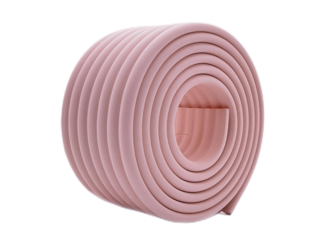 Protetores de Cantos ZRUXE em espuma Nbr 5 m, rosa