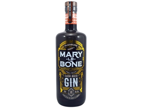 Gin PLEASURE GARDENS Pleasure Gardens Mary Le Bone Cask Aged Gin (0.7 L - 1 unidade)