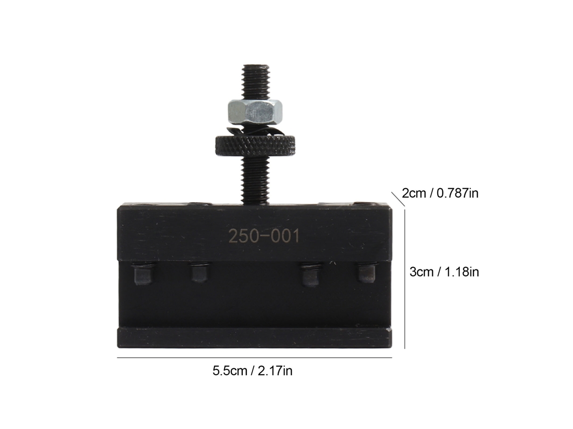 Laxiscreed Wedge Slider De Troca Rápida Para Ferramentas De Torno, Substituição Fácil E Compatível