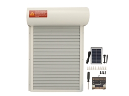 Porta Automática Solar para Galinheiro com Temporizador, segura para Patos e Gansos LAXISCREED