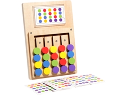 Jogo De Combinar Cores - Tabuleiro Deslizante Educativo Cores,