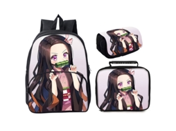 Conjunto Escolar 3 Peças, 16 Polegadas Com Mochila