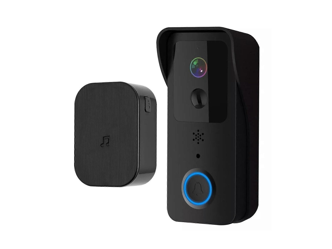 Lurelia Videoporteiro Inteligente, Wi-fi 5ghz, Visão Noturna, Comunicação Bidirecional, Deteção Movimento, Sem Fios