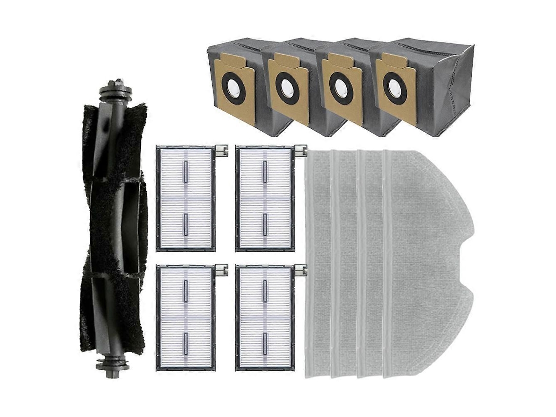 Acessórios Para Aspirador Robô X8 Pro: Sacos De Pó, Escova, Pano De Limpeza E Substituição._ptg
