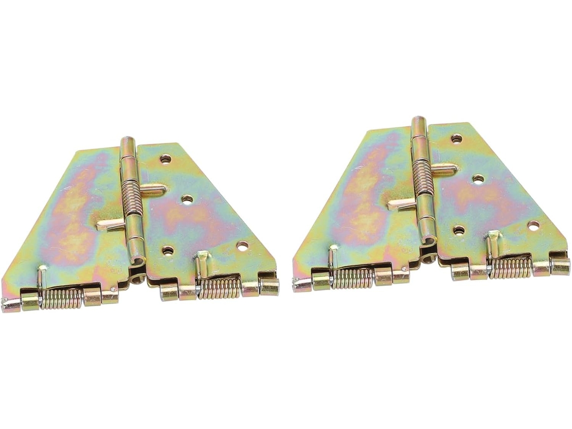 2 Dobradiças De Ferro Para Aba Mesa Dobrável Com Rotação Mesas