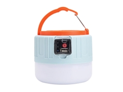 Lanterna Solar Para Acampamento Impermeável Usb Carregável Led Luz Emergencial Outdoor