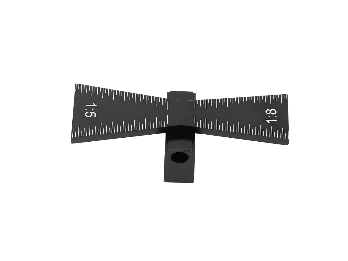 Ferramenta de Marcação Dovetail para Madeira com Escala 1:5/1:8 Jig, Guia e Medidor de Junções