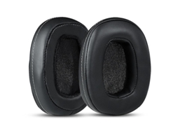 Par de Almofadas de Ouvido YURU, Compatíveis com Skullcandy Crusher 2.0, Preto, Pu