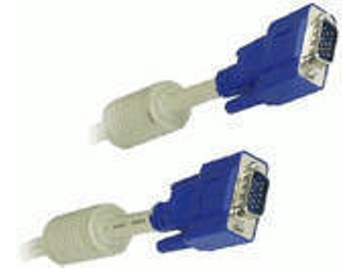 Cabo de Vídeo INLINE (VGA - 1.5 m - Azul)