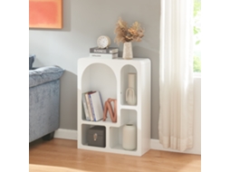 Estante de Chão Pequena Vågå 80X60X24 Cm Branco [EN.CASA]