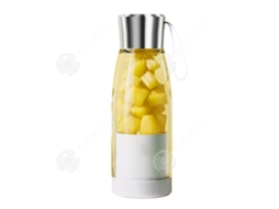 Inn Mini Blender 24x8,4x8,4cm 60w Grande Bateria De Longa Duração Extração Rápida Do Suco Adequado Para Uso Ao Ar Livre Branco Innovtec