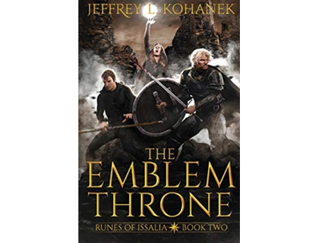 Livro The Emblem Throne A Quest of Magic Runes of Issalia de Jeffrey L Kohanek (Inglês)