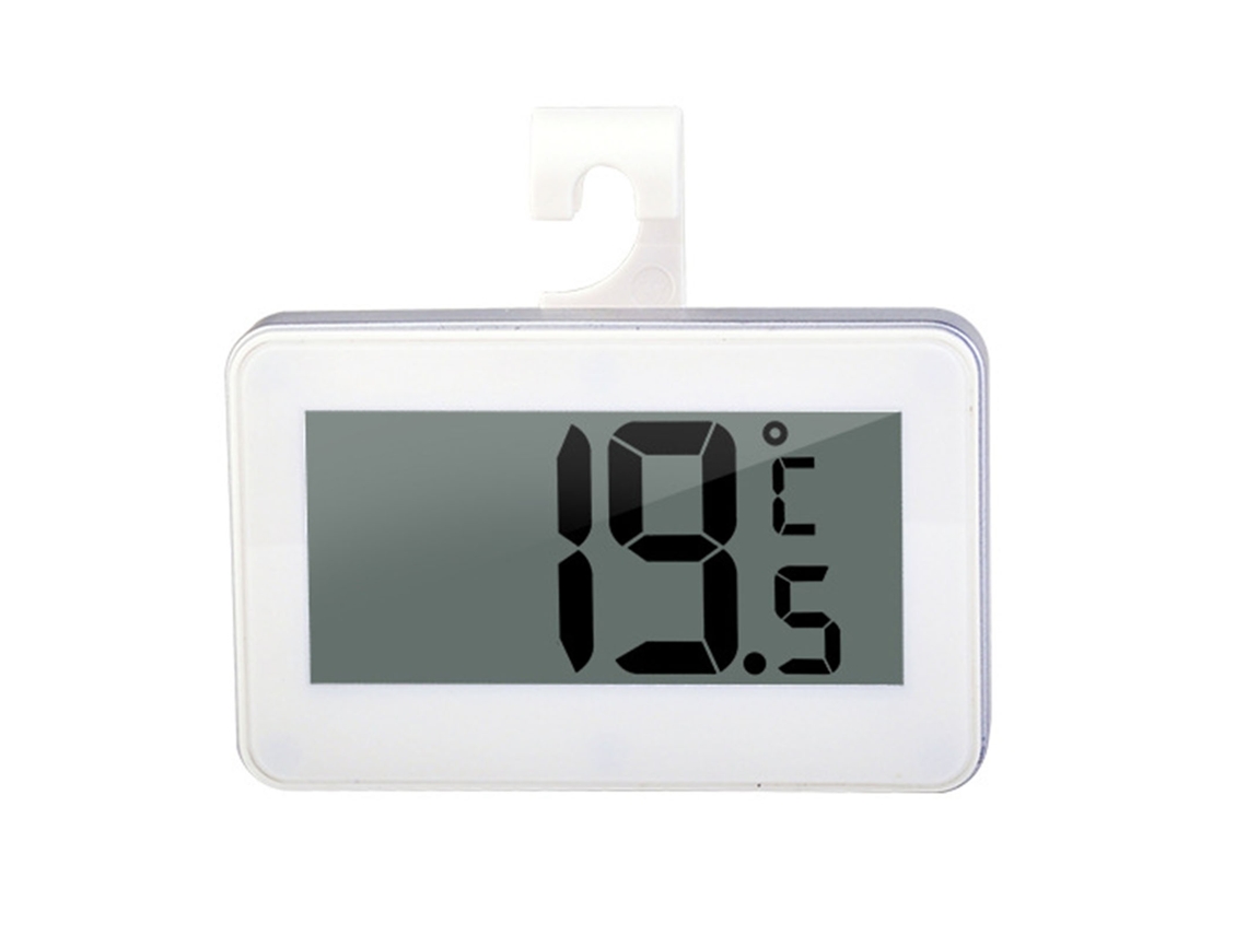 Termômetro Digital Mini Branco Para Freezer E Geladeira, Econômico Em Energia E Sensível, Gadget De Cozinha Para Casa