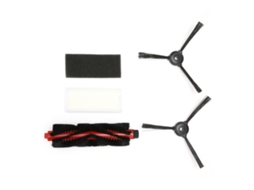 Kit de Reposição Escova Principal lateral filtro para Aspirador LEFANT M200/m201/m520m/m571/t700